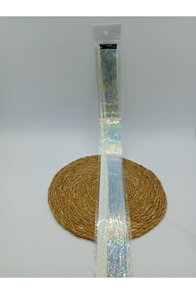 MY WORLD LİFE Çıtçıtlı Postij Gümüş Simli Saç