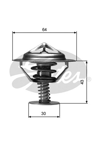GATES Termostat Lichid Racire Isuzu Trooper 3 Mitsubishi L200 / Triton/Pajero...