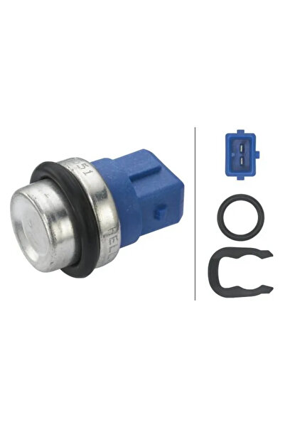 Hella Senzor Temperatura Lichid De Racire Audi 100 C4/80 B3 Limuzina/80 B4 Vw...