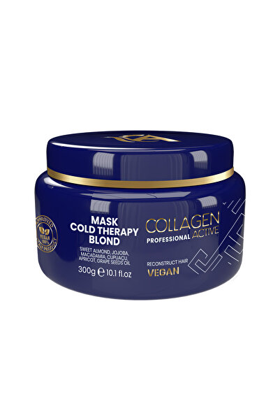 collagen active Brazilian Professional Cold Therapy Mask for Rebuilding Blonde and Colored Hair – 300g