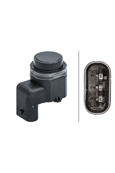 Hella Sensor, Ajutor Parcare Volvo V60 I Caroserie Inchisa/combi (155) 2013-2...