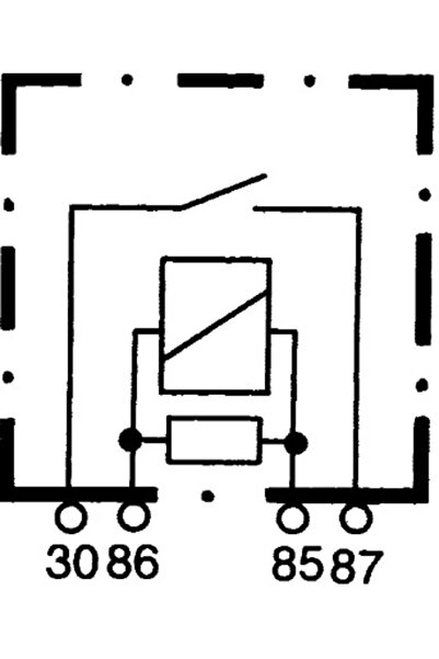Hella Relay, Power Supply Mercedes-benz Glk-class (x204) 2008-2015 Petrol