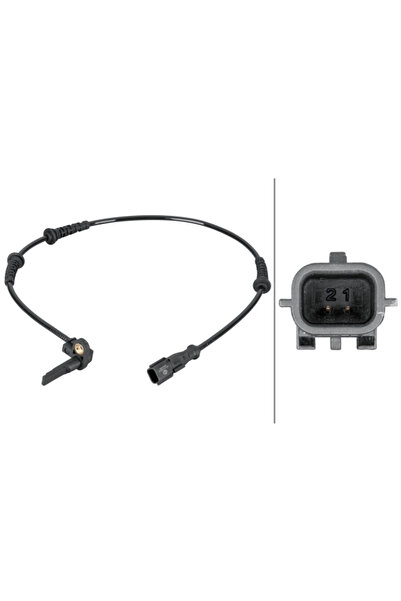 Hella Senzor Turatie Roata Dacia Duster Renault Duster/Fluence/Megane 3