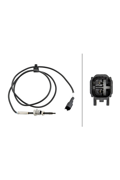 Hella Senzor Temperatura Gaze Evacuare Ford Transit Tourneo Bus/Transit Bus/T...