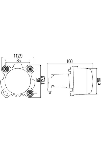 Hella Far Stanga Mercedes-Benz Econic 2
