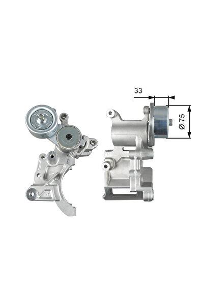 GATES Intinzator Curea, Curea Distributie Toyota Land Cruiser Van (_j15_) 2011-2016 Diesel