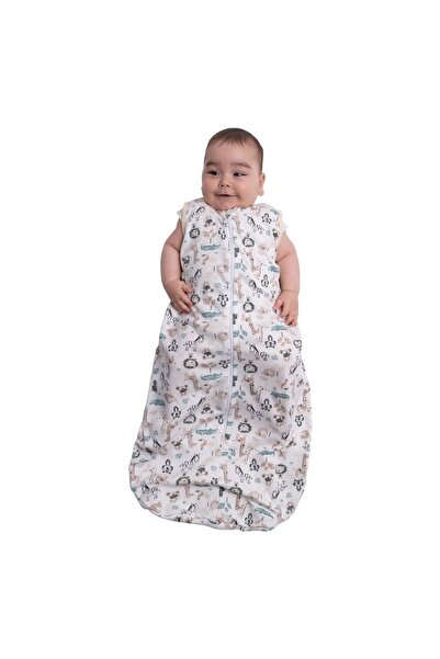 Kidizi Sac dormit copii de vara 0-18 luni Safari, 80 cm, 0.5 tog
