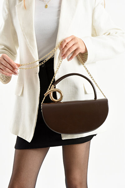 cocy-col حقيبة يد وكتف نسائية من فانس موديل براون تاكلي