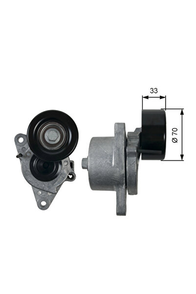 GATES Intinzator Curea, Curea Distributie Renault Alaskan 2016-2021 Diesel