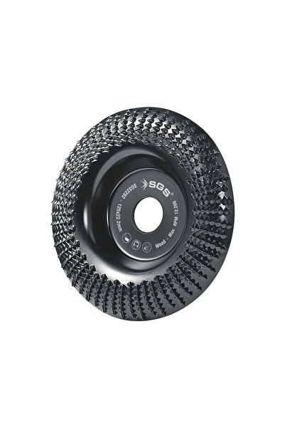 SGS AHŞAP İŞLEME TAŞLAMA DİSKİ KAVİSLİ 115MM*22,22MM