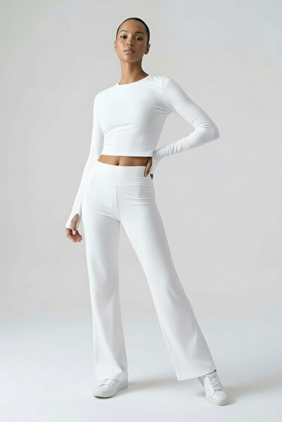 Sour Cherry Every Form Flared Leggings