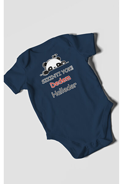 MorivoKids No Problem, Grandpa Will Handle It Printed Baby Bodysuit – Snap Fa...