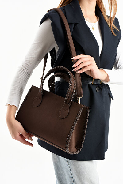 cocy-col Geantă de mână și de umăr pentru femei, model DIAZ, din piele intoar...