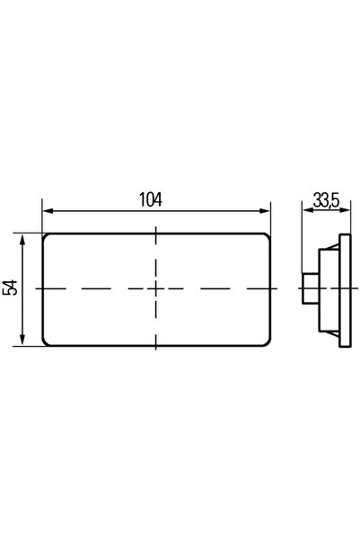 Hella Lampa Laterala Stanga Scania G 1/P 1/R 1