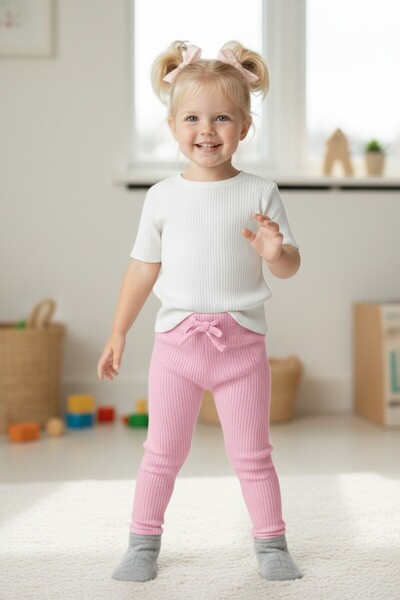 SeaBubbles Κοριτσίστικα κολάν από χτενισμένο βαμβάκι