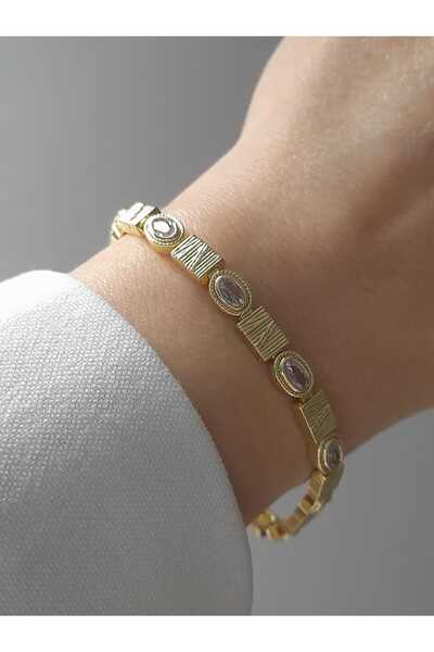 Bubbleatelier سوار شوبينغ الذهبي سيينا 16+2 سم