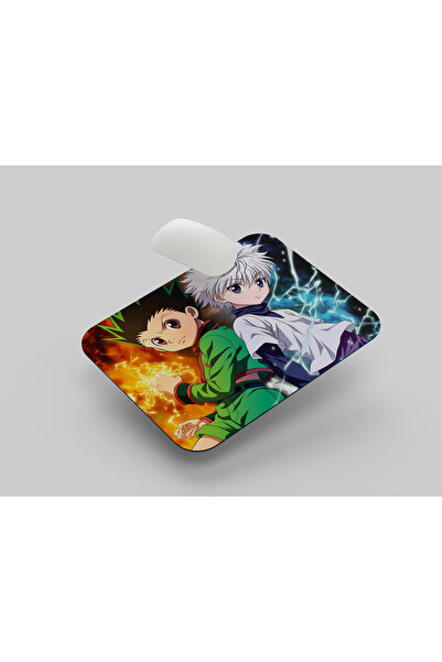 Akumastik لوحة ماوس هانتر إكس هانتر غون وكيلوا مقاس 22×18 - لوحة ماوس أنمي