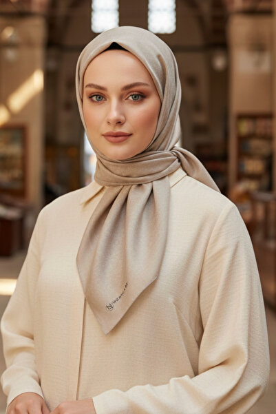 NESSCARF Women's Stylish Scarf Square 95X95 Stylish and Suitable for Daily Use