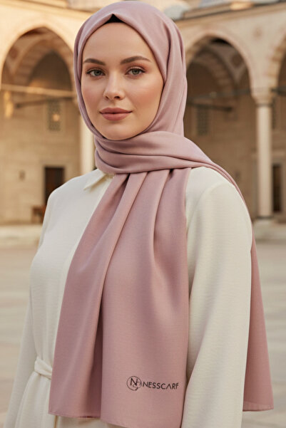 NESSCARF وشاح نسائي أنيق مربع 95x95 أنيق ومناسب للاستخدام اليومي