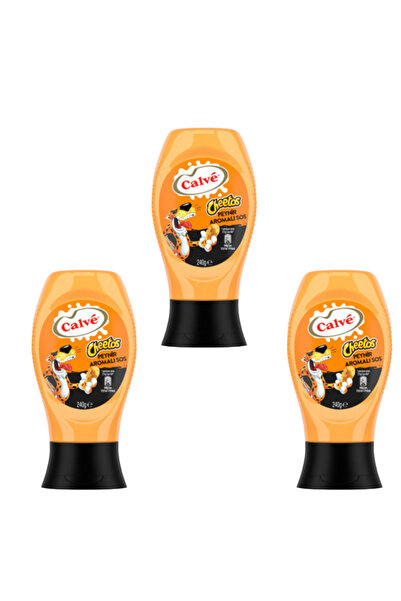 Calve Cheetos Peynir Aromalı Sos 3 x 250gr
