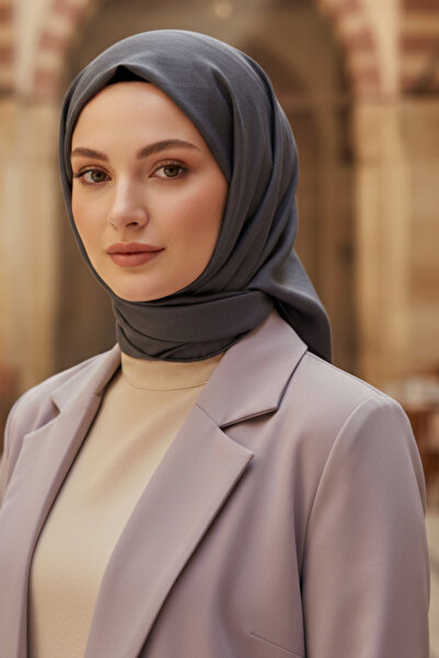 NESSCARF وشاح نسائي مربع 95x95 وشاح مربع أنيق ومناسب للاستخدام اليومي