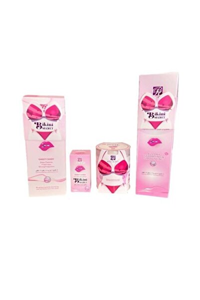 ROSE BERRYY طقم بيكيني من 4 قطع لتفتيح وترطيب وتعطير المنطقة الحساسة