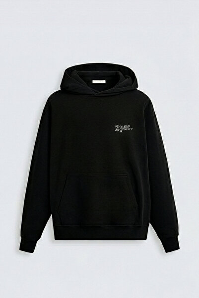 CATH هودي - هودي توباك - هودي مطرز 2Pac - للجنسين - قصة فضفاضة تصميم