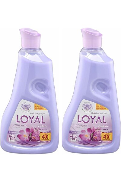 Loyal 1500 ML, Pack of 2 Fabric Softener And Freshner with Purple Passion Fra...