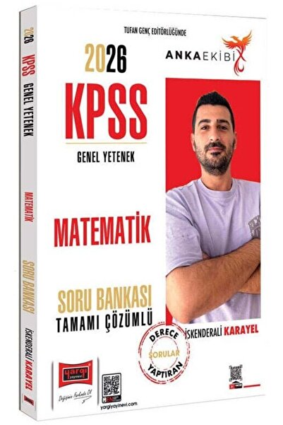 Yargı Yayınları Yargı 2026 KPSS Anka Ekibi Genel Yetenek Tamamı Çözümlü Matem...