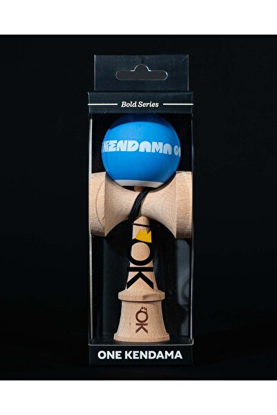 Kendama Seria One Bold - Albastru - Fag - OK MAX 61