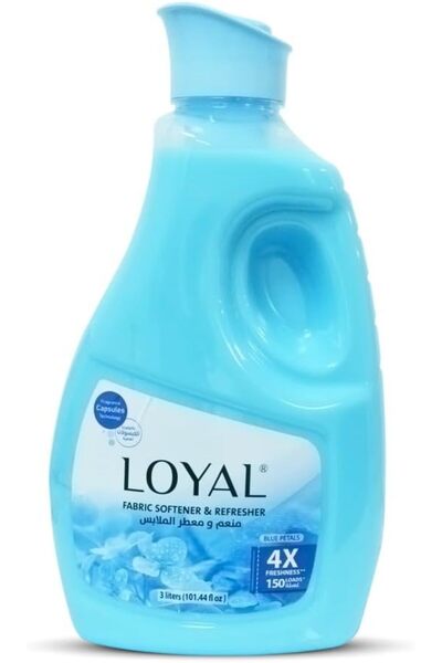 Loyal Fabric Softener Freshener with Blue Petals Fragrance Capsule 4X Freshne...
