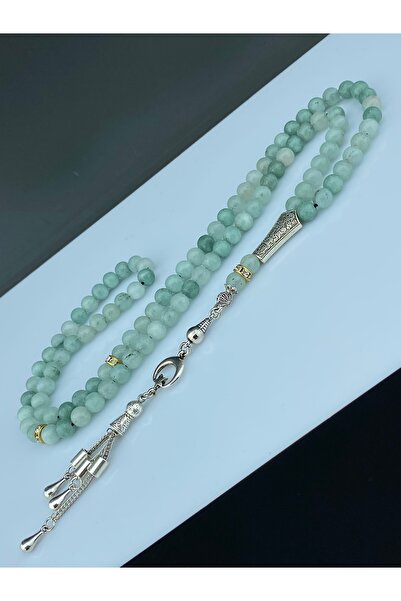Tesbih Store Doğal Taş Namaz Tesbihi 99 Akik Doğal Taş