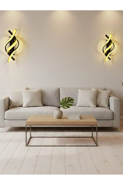 SUREAT ALTAYAAR Luxury modern LED chandelier with an elegant braided oval des...