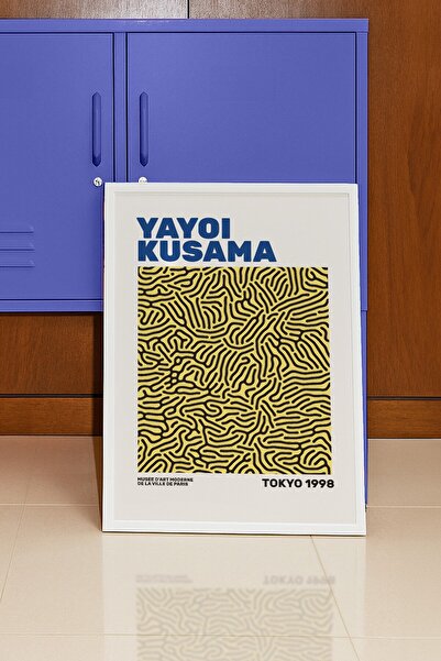 Base Concept Pictură decorativă cu poster de design modern Yayoi Kusama (înca...