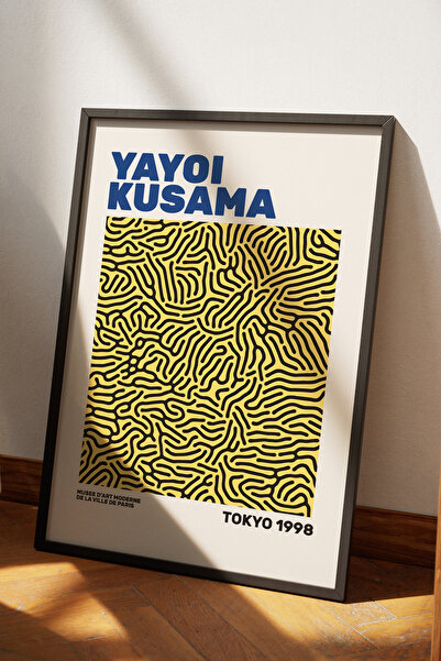 Base Concept Pictură decorativă cu poster de design modern Yayoi Kusama (înca...