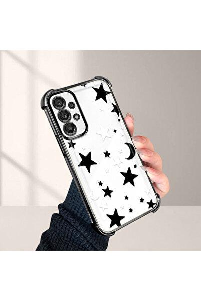 Hontinga جراب هاتف شفاف متوافق مع هاتف سامسونج جالاكسي A73 مصنوع من السيليكون...