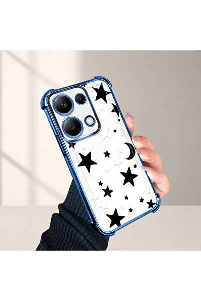 Hontinga غطاء شفاف متوافق مع هاتف شاومي ريدمي نوت 13 برو 4G مصنوع من السيليكو...