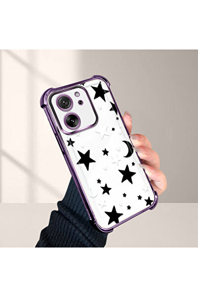 Hontinga حافظة هاتف شفافة متوافقة مع هاتف Xiaomi Mi 13T/Mi 13T Pro مصنوعة من ...