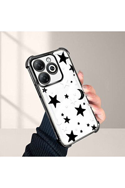 Hontinga غطاء هاتف شفاف من السيليكون مضاد للسقوط لهاتف تكنو سبارك 20/20C