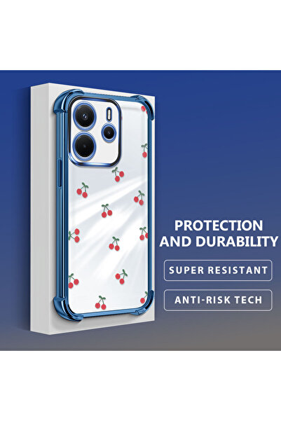 Hontinga جراب هاتف شاومي ريدمي نوت 14 4G متوافق مع السيليكون الناعم الشفاف مع...