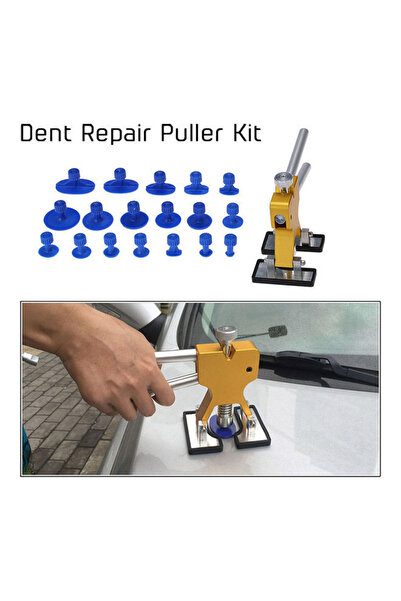 Generic مجموعة أدوات إزالة انبعاجات السيارات من البرد (18 لسانًا)