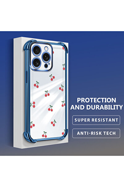 Hontinga جراب هاتف شفاف من السيليكون الناعم متوافق مع هاتف iPhone 16 Pro بنمط...