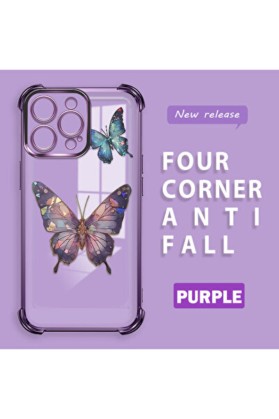 Hontinga حافظة متوافقة مع هاتف iPhone 15 Pro Max، حافظة هاتف من السيليكون الش...