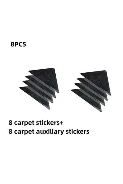 Choice 8pcs 4/8pcs Triangular Carpet Anti Slip Stickers For Tile Floor Carpet...