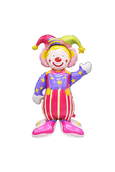 Choice بالون فويل كبير جدًا على شكل مهرج، قطعة واحدة، ألعاب أطفال، هدية عيد م...