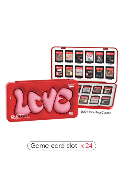 Choice pattern 01 24 in 1 Game Card Case for Switch/Switch OLED Cartridge Sto...