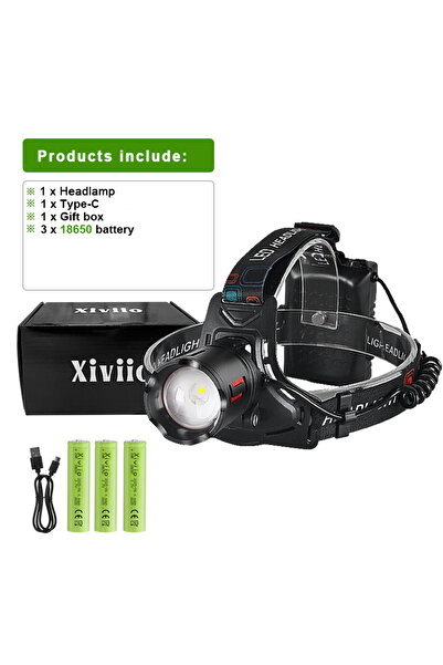 Choice1 18650 battery-box 350000000 Ultra Powerful LED Headlamp Super Bright ...