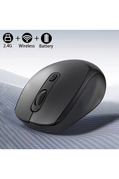 Choice1 Black Dual Mode Wireless Mouse Bluetooth-Compatible 2.4G Wireless Mou...