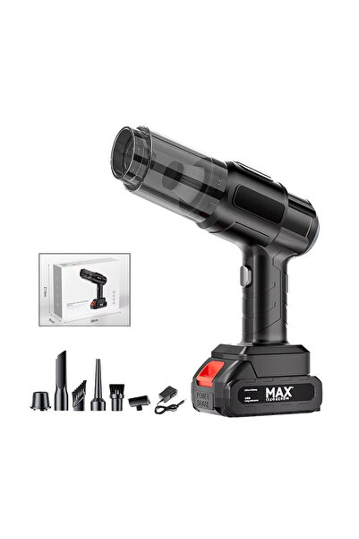 OEM 6-in-1 Cordless Car Vacuum Cleaner, 100W, with HEPA Filter, Suction, Blowing and Vacuuming Functions