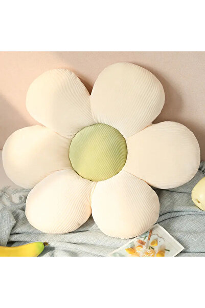 Choice وسائد صغيرة مزينة بزهرة عباد الشمس، مقاس 40×40 سم، لون أخضر، مناسبة لت...